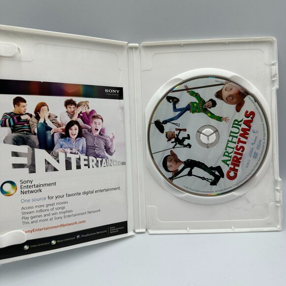 Arthur Christmas DVD Animated Comedy Family Film 2011 Sony Pictures English - Picture 3 of 3